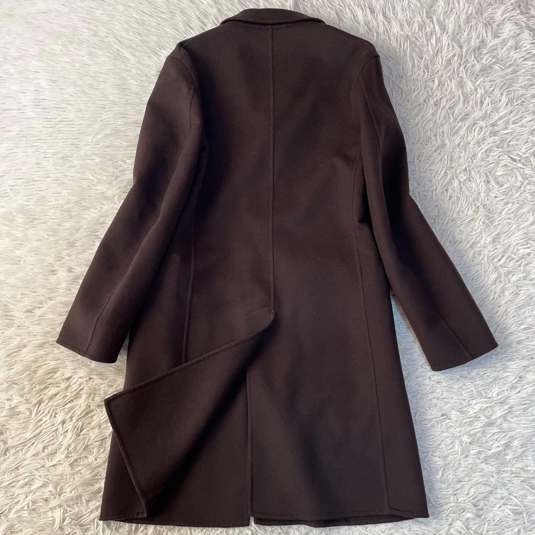 【美品】ジルサンダー カシミヤ混　ウール　チェスターコート　レディースコート