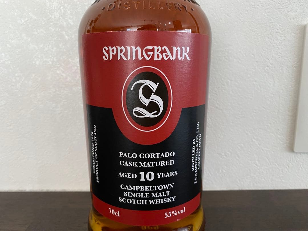スプリングバンク　パロ・コルダト カスクマチュワード10年限定品