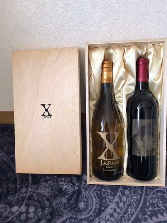 限定　X-JAPAN赤白ワインセット