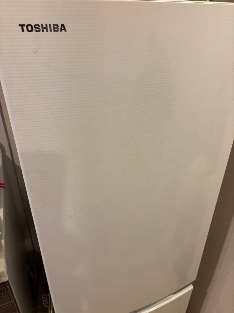 本日特価　東芝 2ドア冷凍冷蔵庫ホワイト171L /右開きGR-M17BS(W)