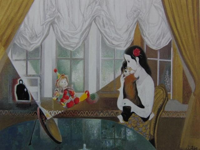 阿部盛有、【燦（17年前のある一刻）】、希少な額装用画集より