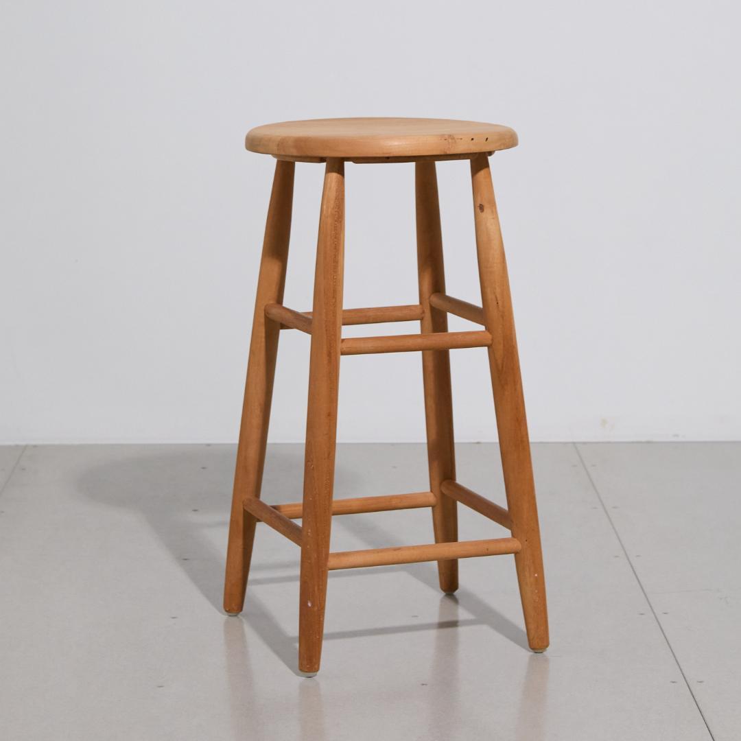 スツール　ハイスツール　天然木