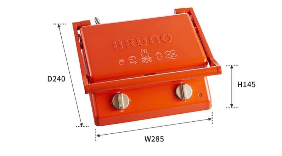 【小次郎】BRUNO miffy GRILL SAND MAKER