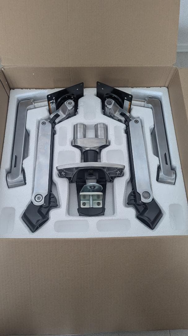 モニターアーム Ergotron LX Dual Side-by-Side Arm