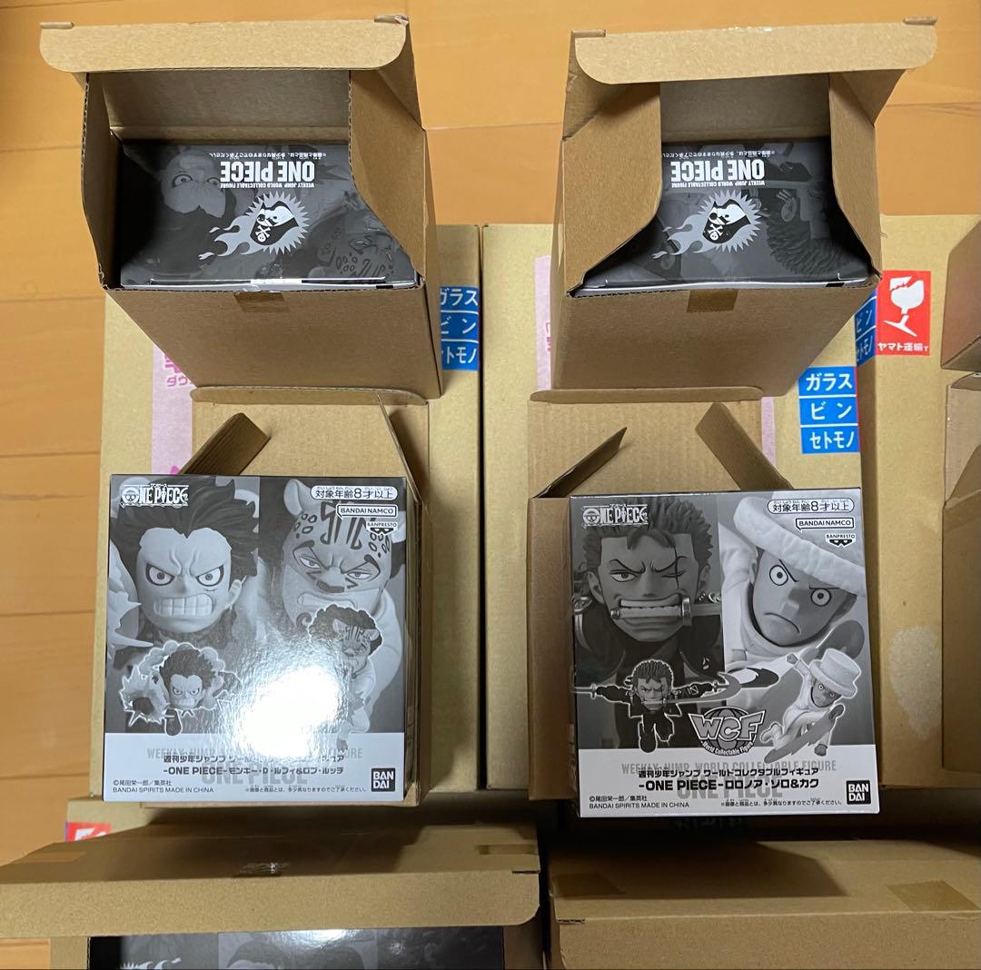 応募者全員サービス　ワンピースワールドコレクタブルフィギュア　ワーコレ9種16箱