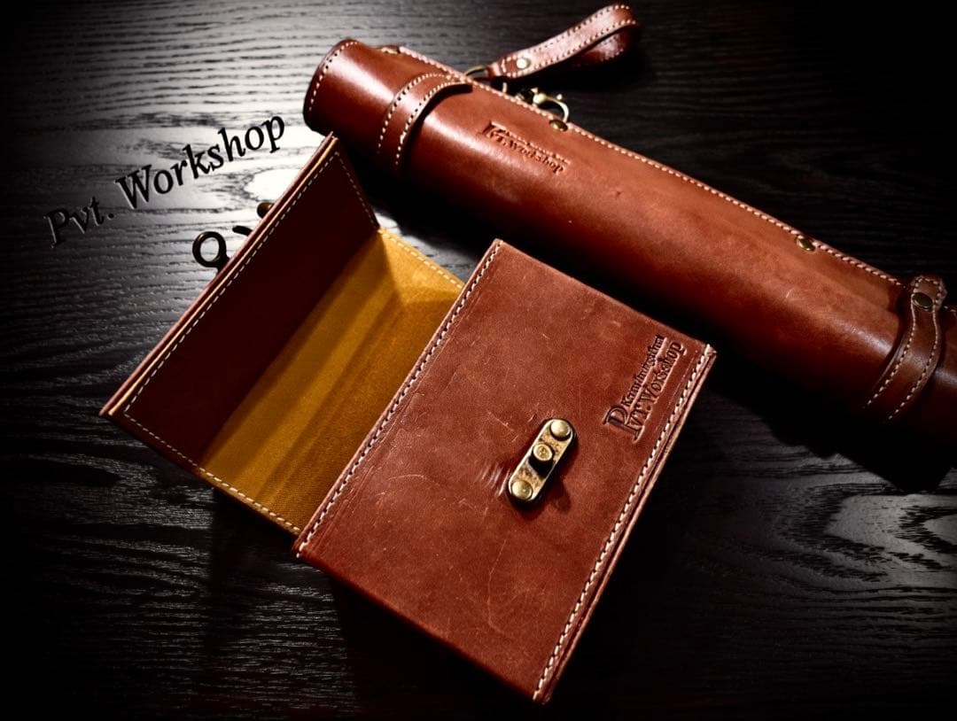 ※タイムセール！Pvt.Workshop 極CL本革　デッキケース　プレマ