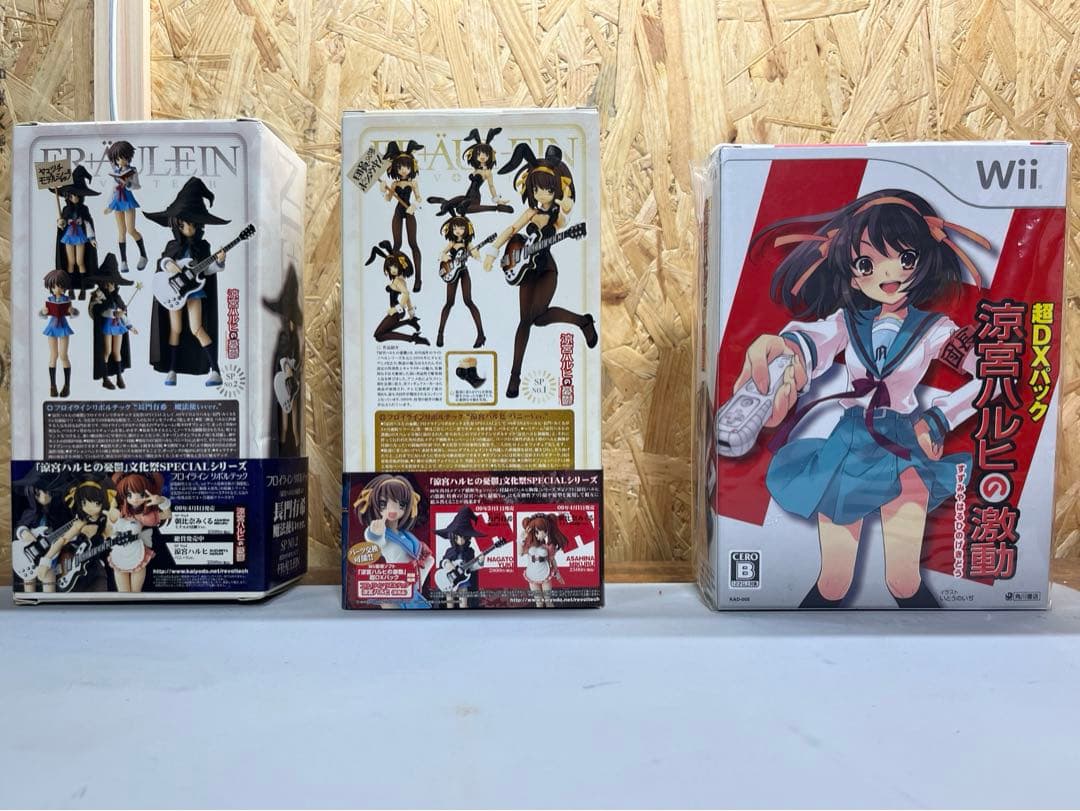 涼宮ハルヒの憂鬱 リボルテック　雑誌付録胸像セット　全て未開封