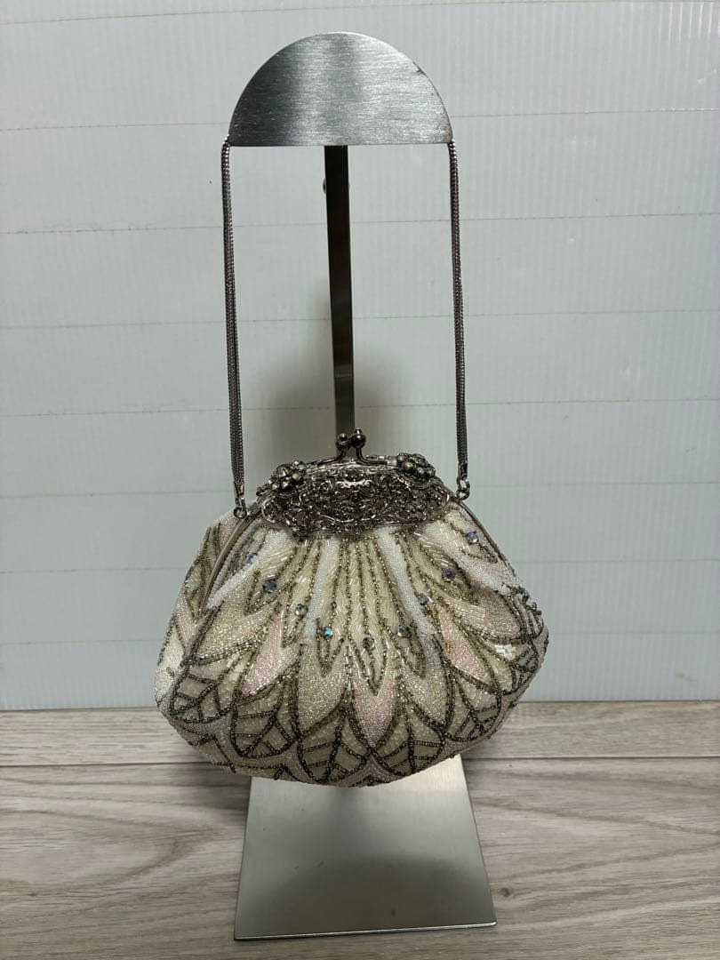 総ビーズバッグ ヴィンテージ がま口 昭和 レトロ