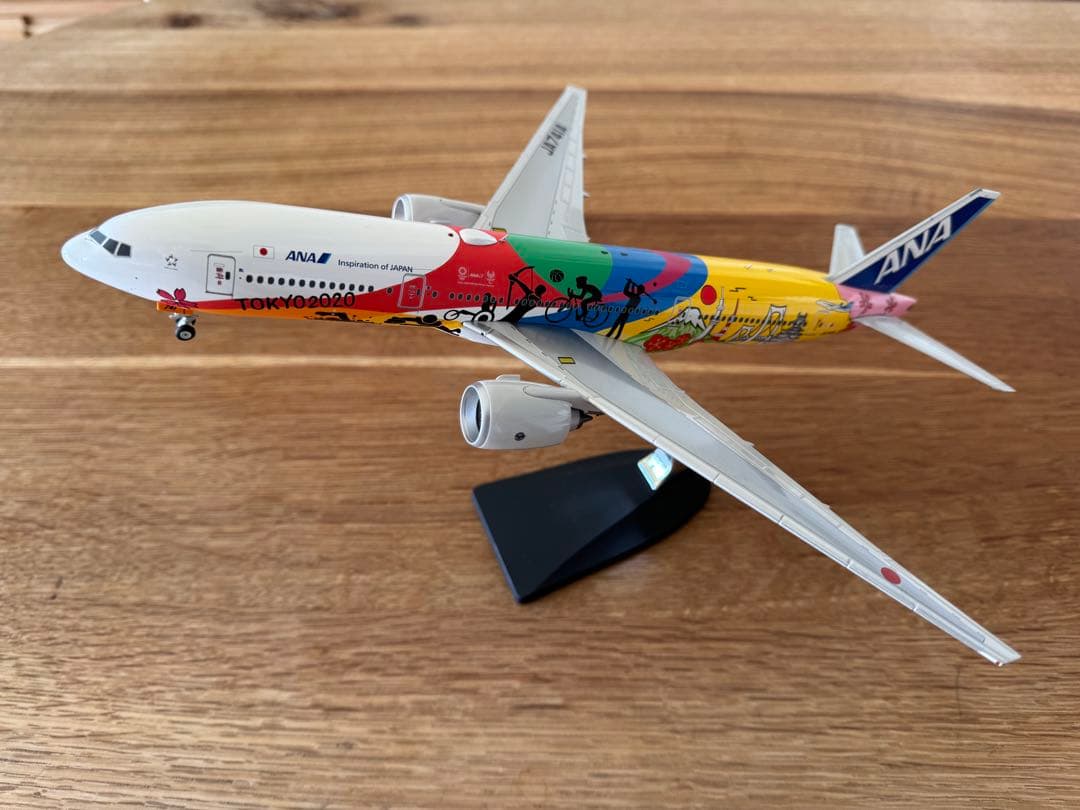 航空機・ヘリコプター ANA Boeing 777-200ER JA741A 1/200