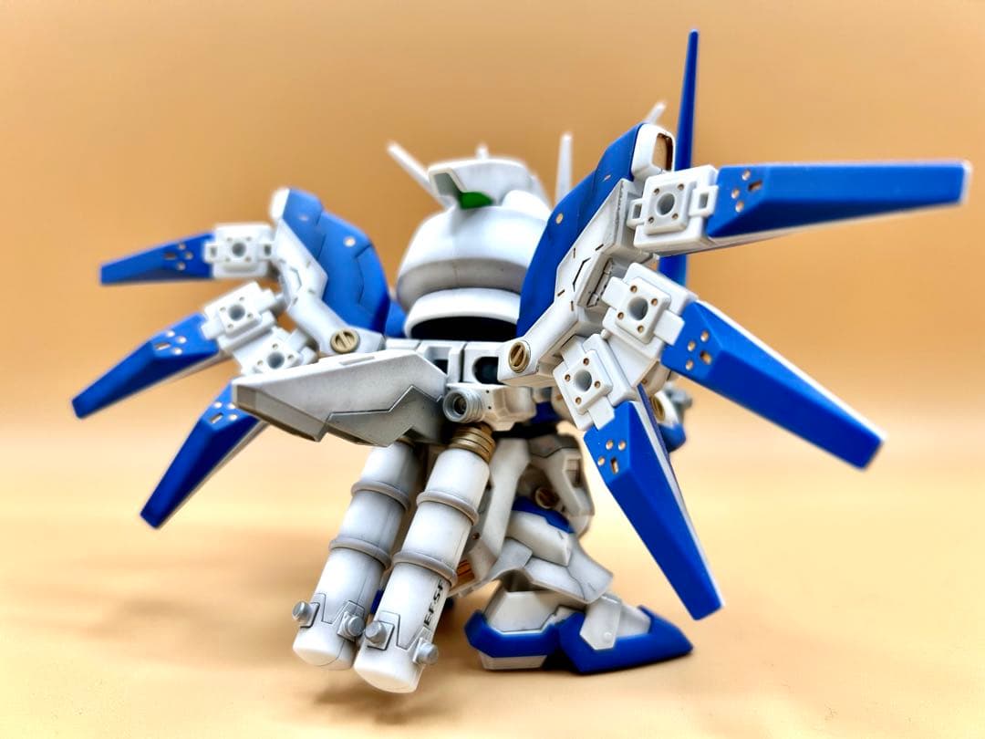 SD　Ｈｉ-ν　ガンダム　BB戦士　384 ハイニュー　Ｈｉν　塗装完成品