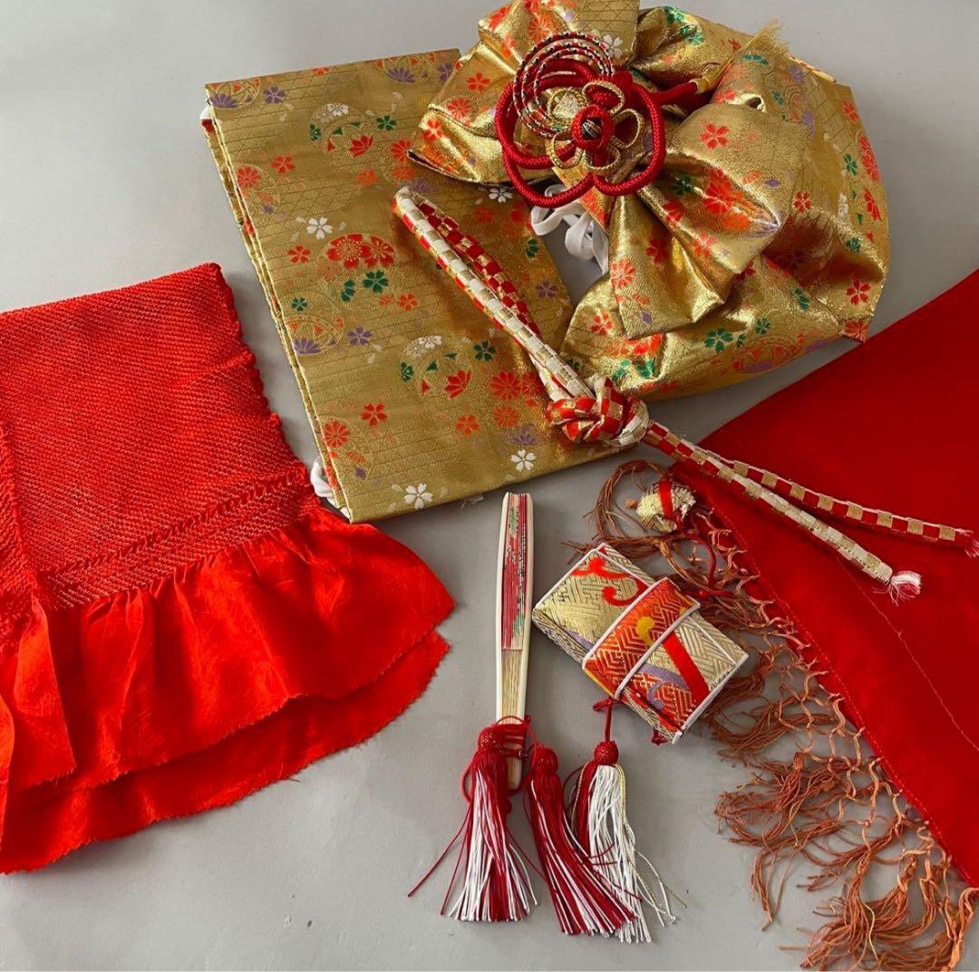 七五三　6歳　7歳　正絹お着物セット