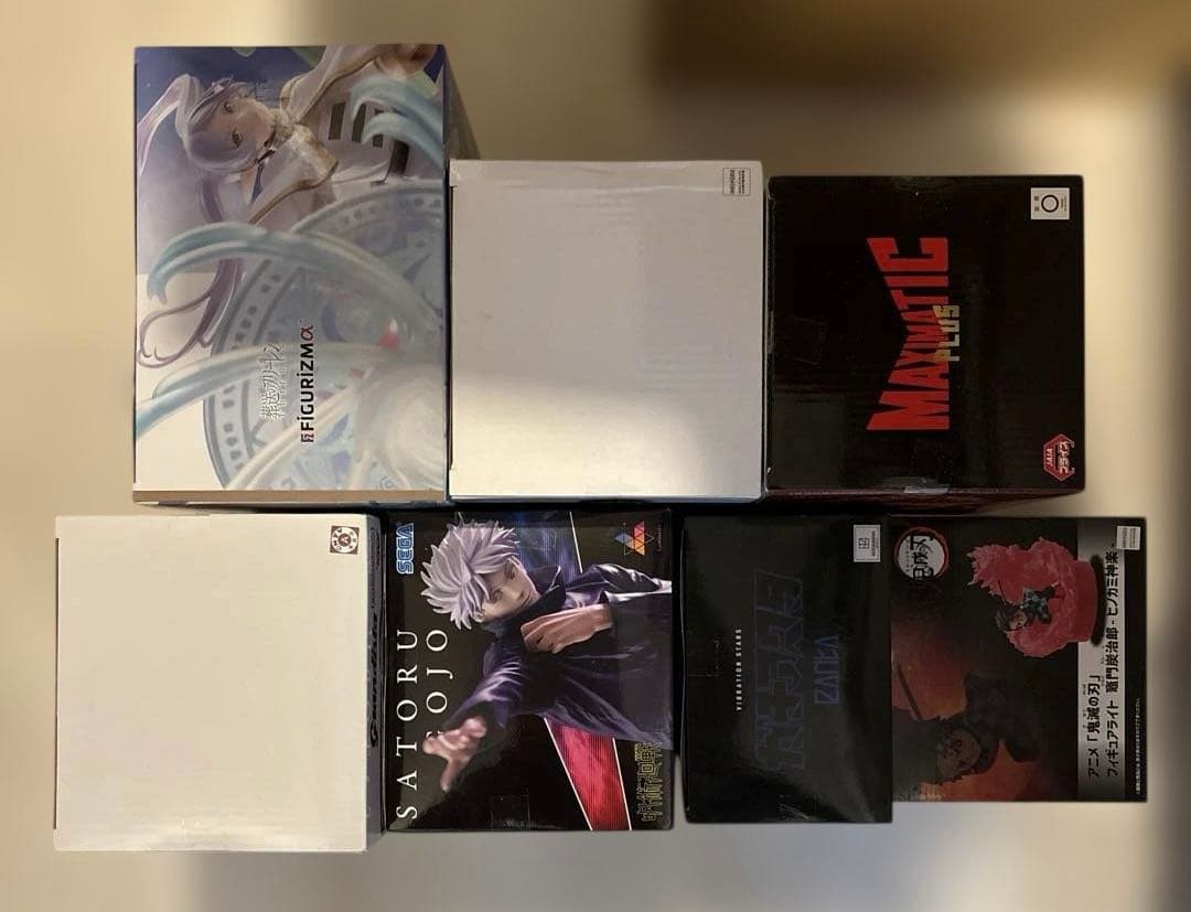 未開封 プライズフィギュア まとめ売り 7点セット.