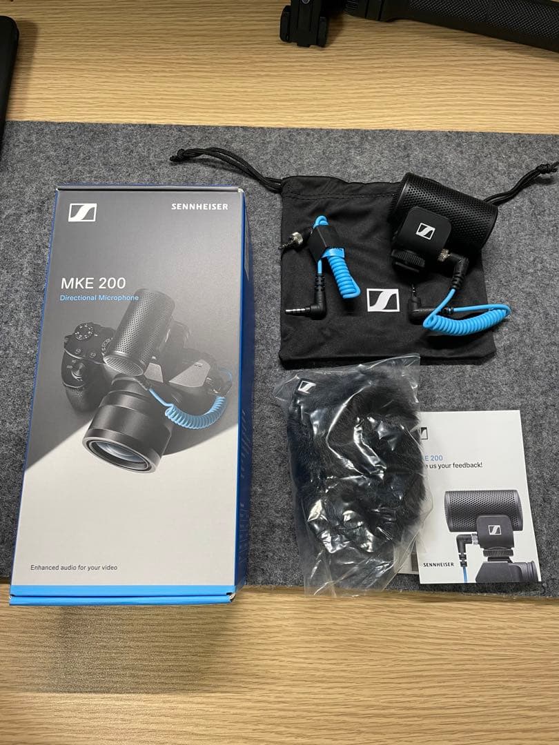 SENNHEISER/ゼンハイザー MKE200 カメラ/スマホ用マイク