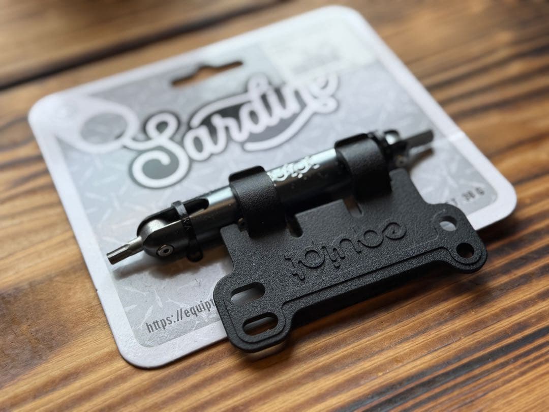 激安出品‼️話題工具equipt「サーディン」シルバー専用ホルダーセット新品