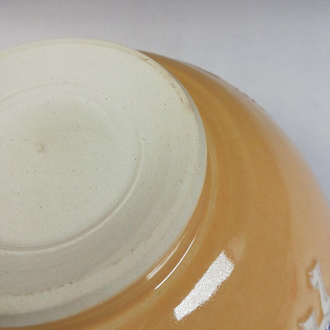 Ｔ７７４　茶碗　『淡黄交趾　鼠の嫁入』『伊藤昇峰 造』　共箱　抹茶碗　茶道具