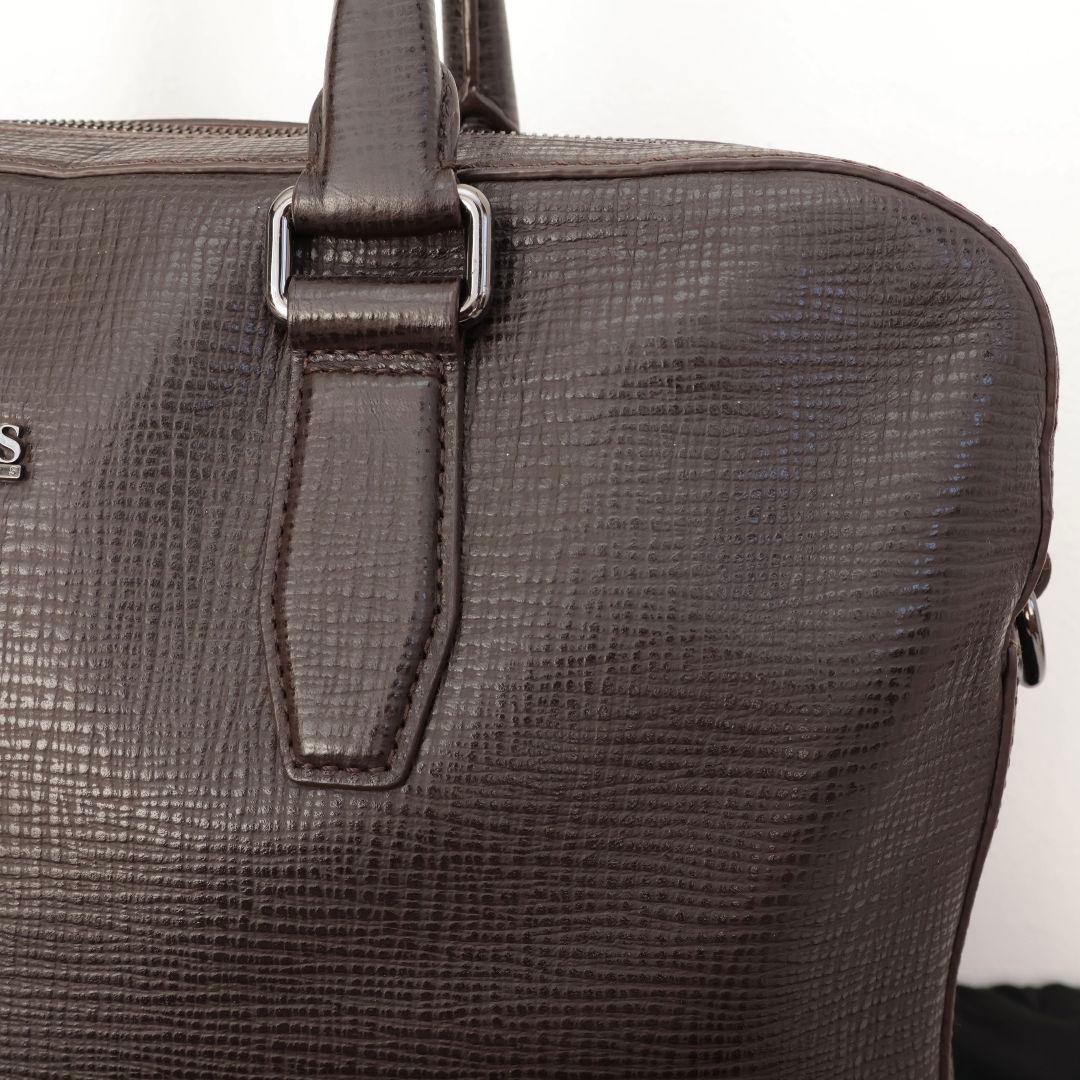 中古美品 ヒューゴボス BOSS ビジネスバッグ ショルダーバッグ トートバッグ
