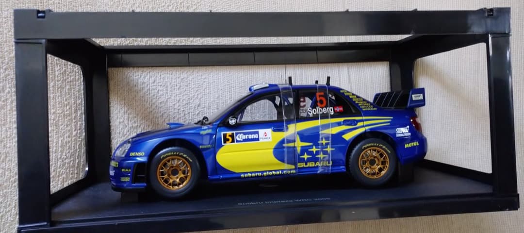 スバルインプレッサWRC・2005（ラリーメキシコ勝者）・P.ソルベルグ・未展示