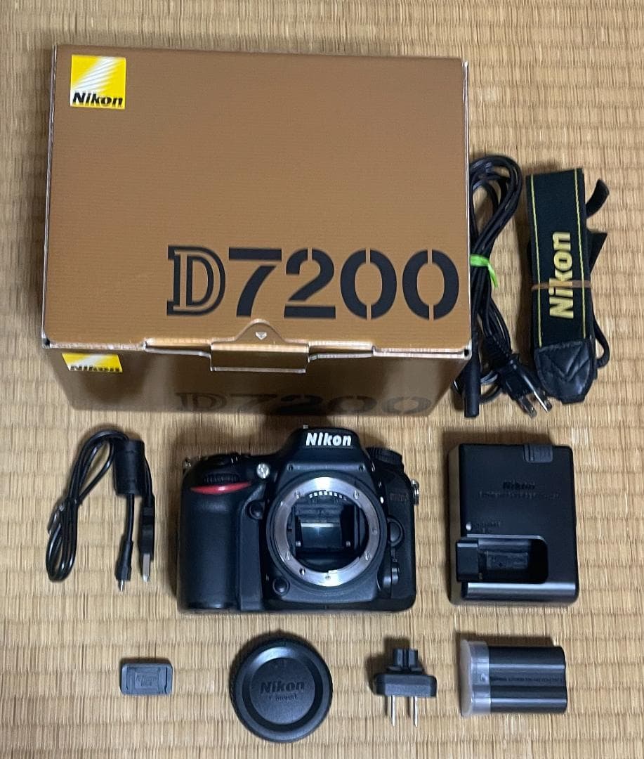 最終価格　超美品 ニコン D7200 ボディ シャッター回数 11,970回