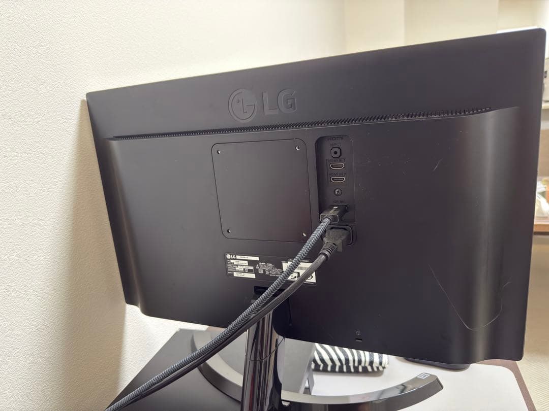 LG モニター ディスプレイ 24UD58-B 23.8インチ/4K 2017年