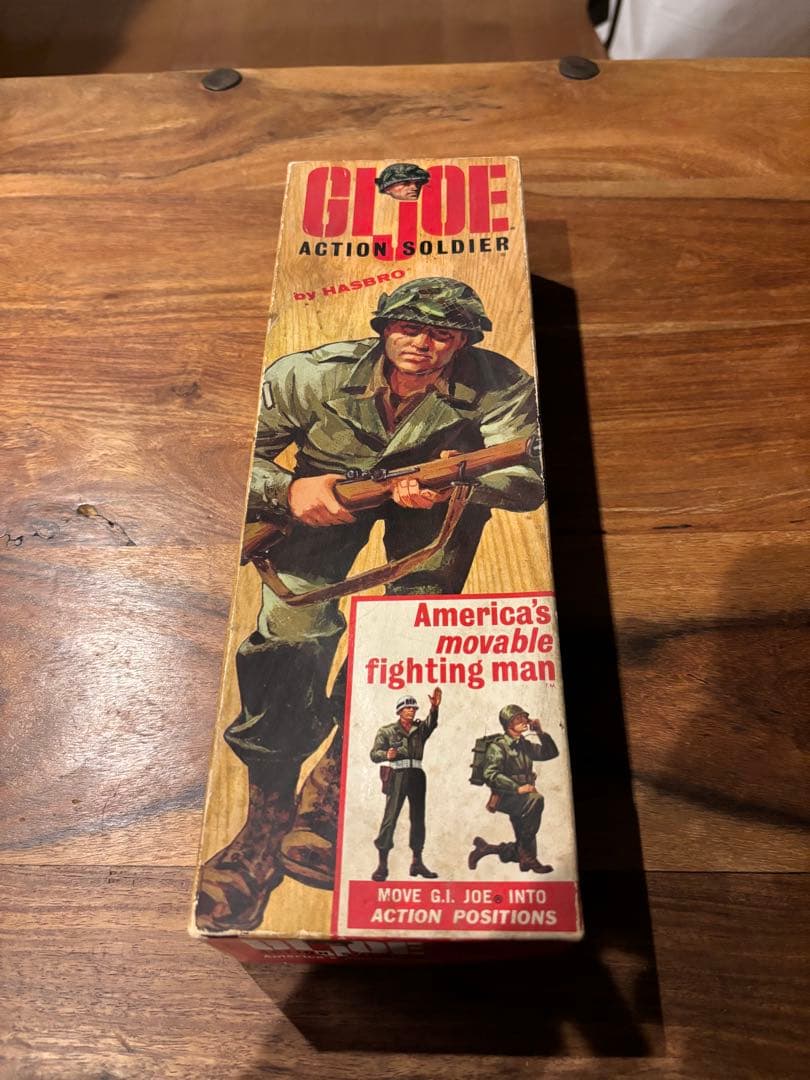 GI Joe アクションソルジャー　フィギュア　火炎放射器　レトロ