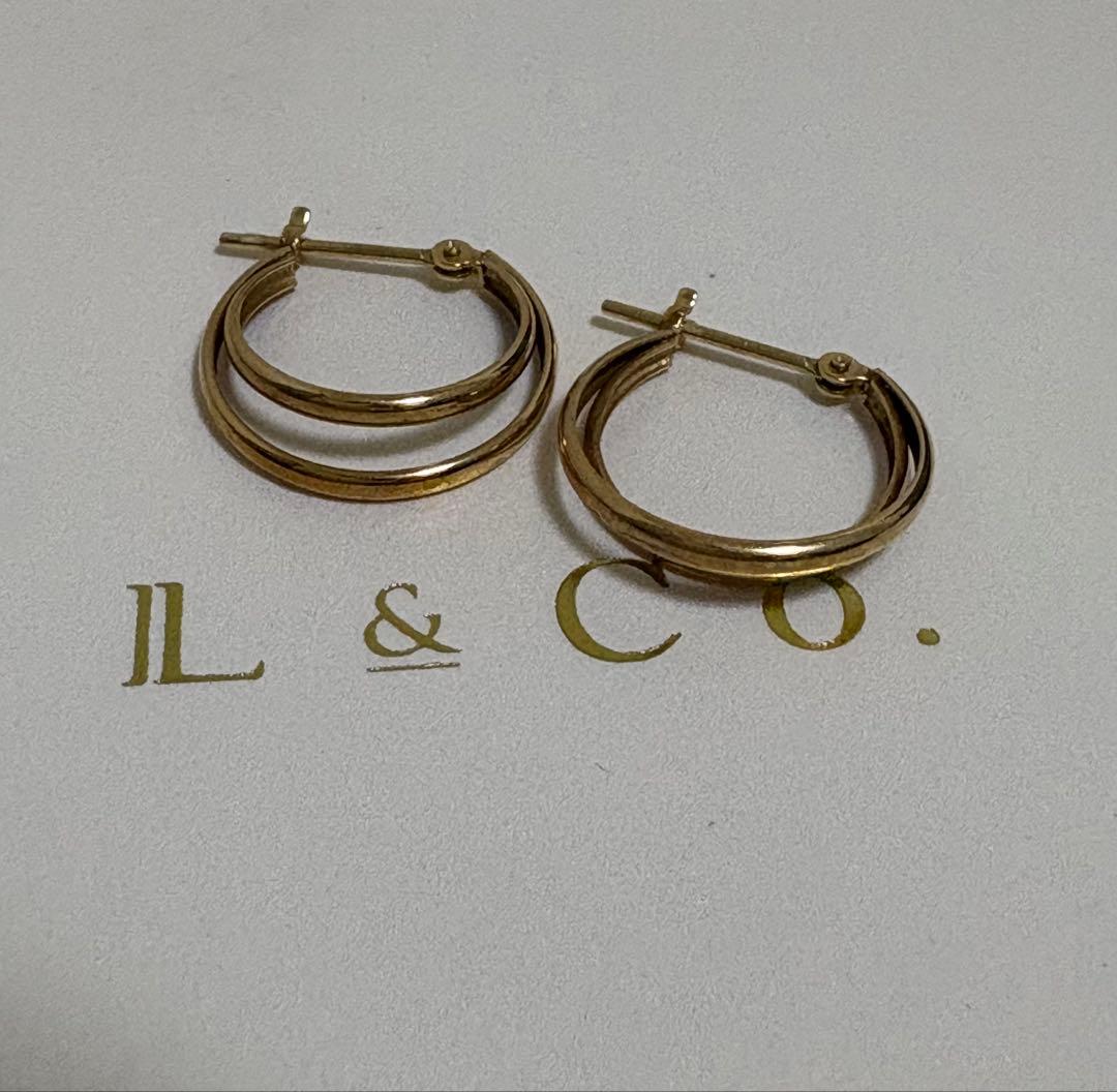 Jewel closet by L&Co. 2連風フープピアス※ yuko