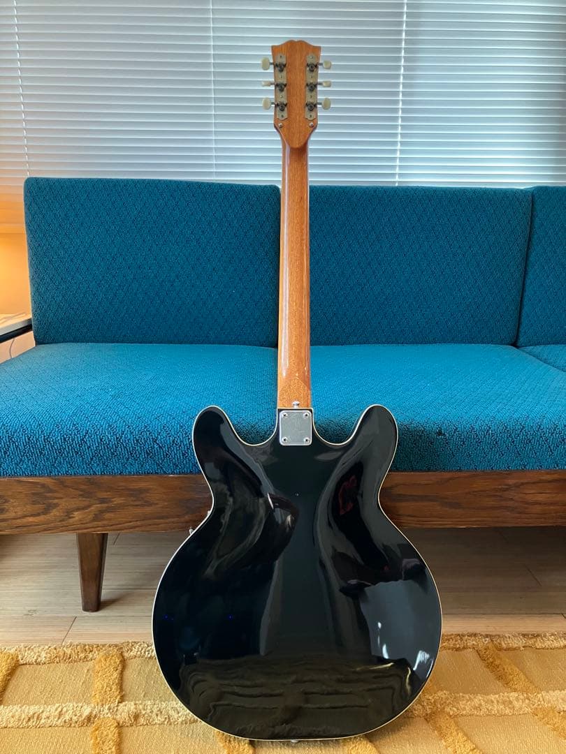 【フレット交換済】HEIT Deluxe 60s 国産フルアコ ビザールギター