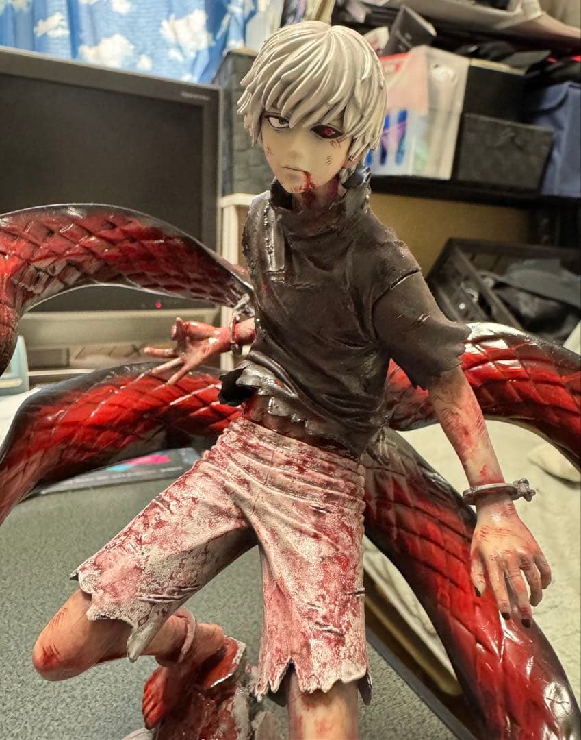 金木研 フルリペイント 一品物 東京喰種 フィギュア