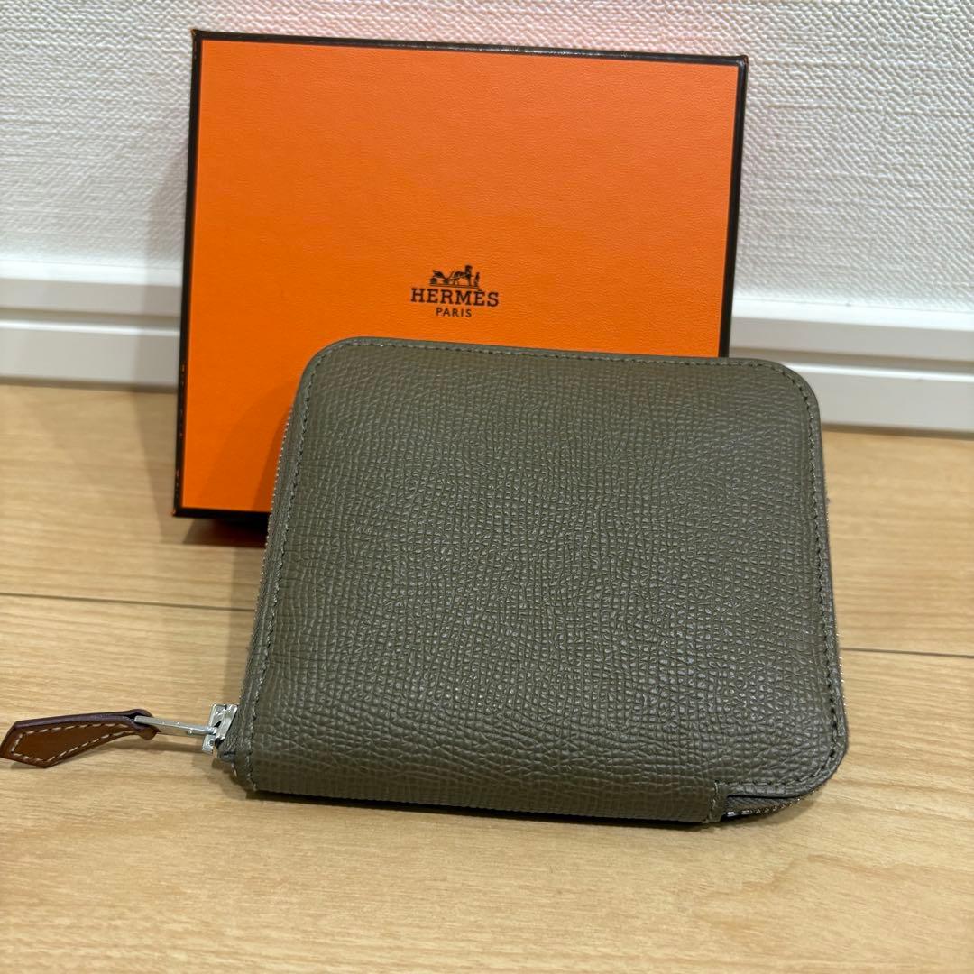 エルメス アザップ コンパクト シルクイン エプソン エトゥープ