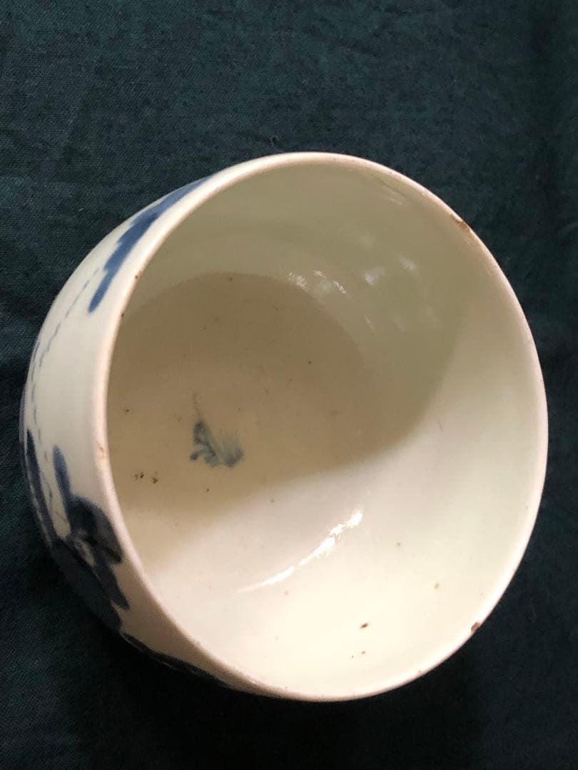 湯呑茶碗　茶道具　華道具　時代物　アンティーク