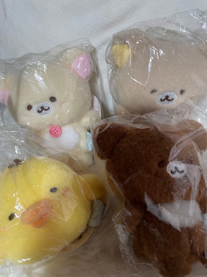 リラックマ ぬいぐるみ おすわりほにゃぐるみ コリラックマ キイロイトリ