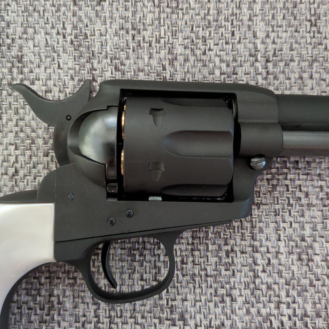 マルシン SAA 1st Genシビリアン ブラックHWパールプラグリップ仕様