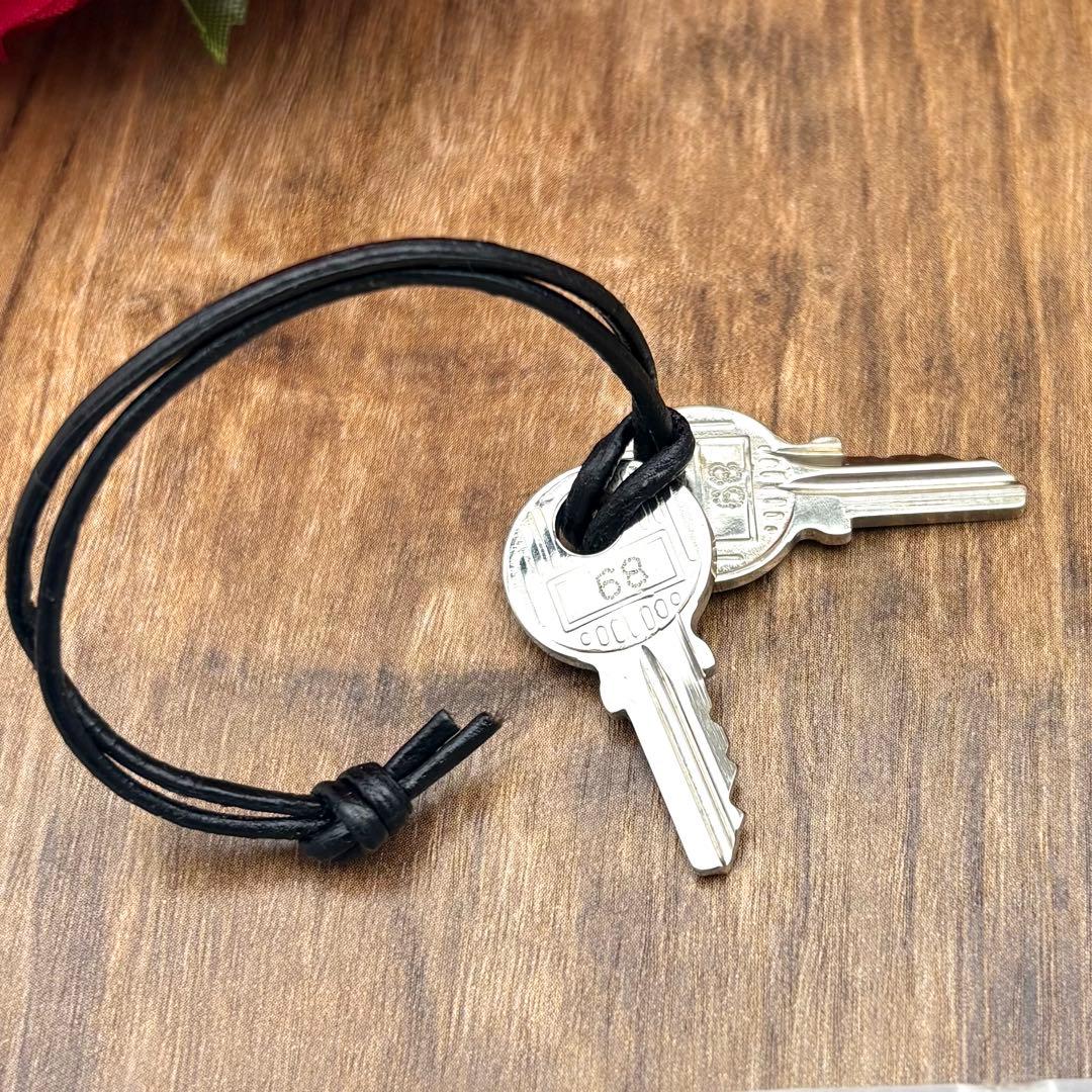 ⛄極美品⛄エルメス カデナ パドロック南京錠 鍵 no.68 シルバー#650