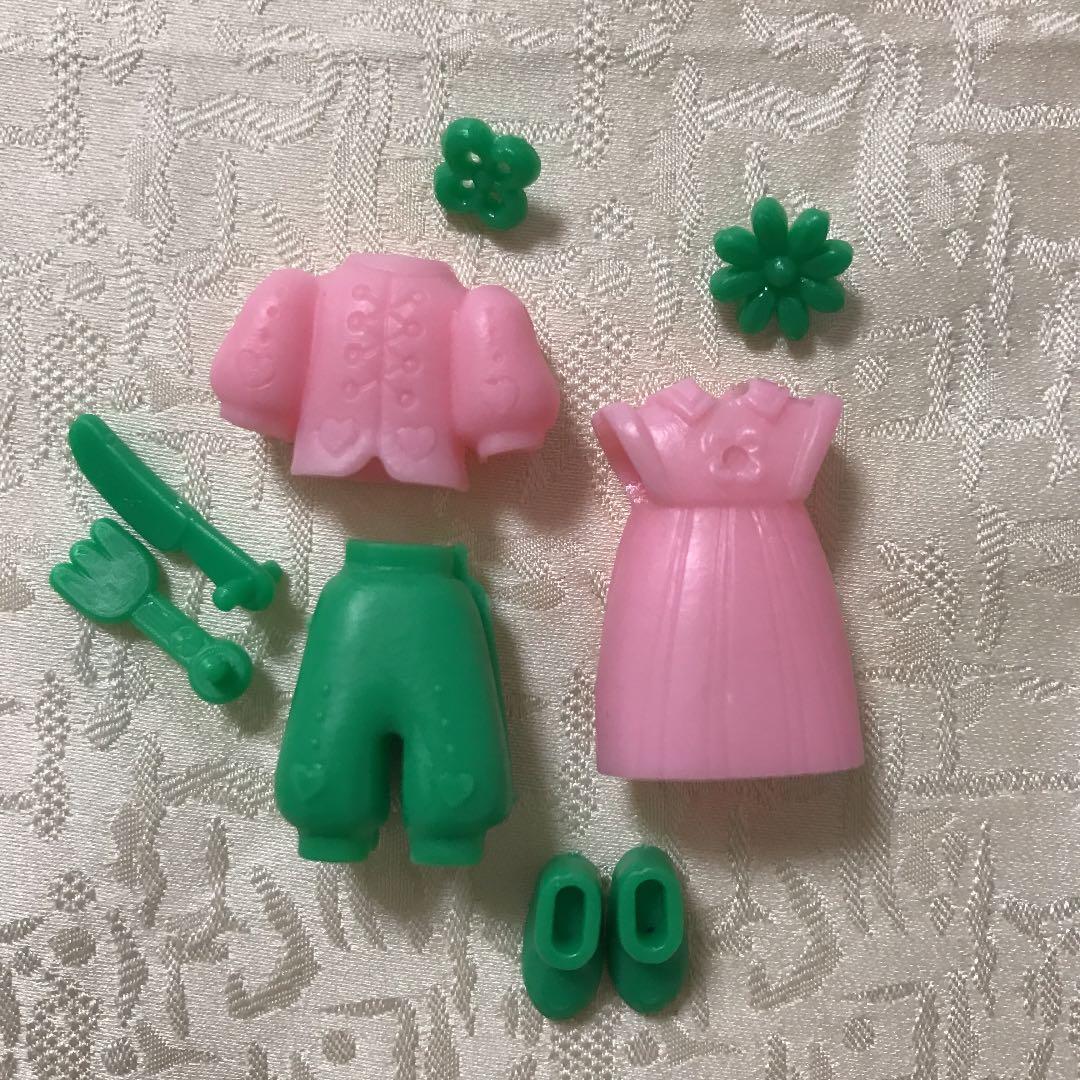 グリコおまけ　昭和　レトロ　パピーちゃん　(おりょうり　あそびぎ)