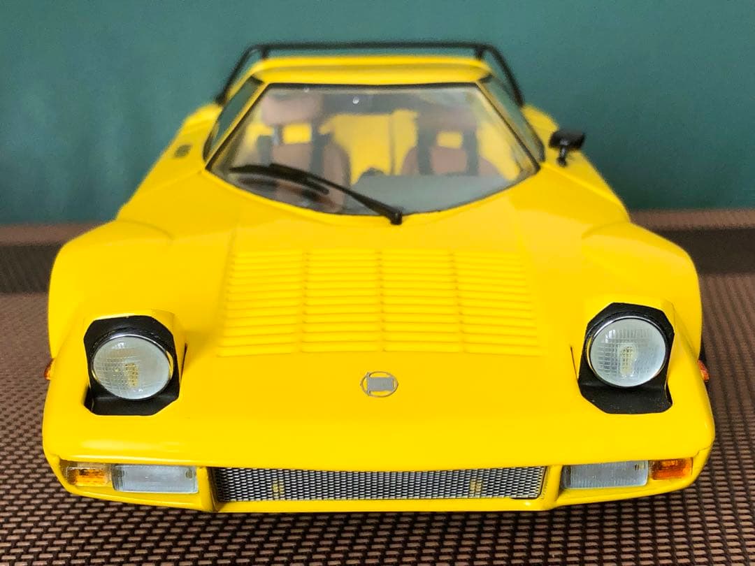 ★絶版！￼￼京商1/18 ランチア ストラトス￼ HF イエロー￼