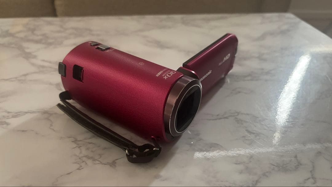 Panasonic フルHD ビデオカメラ HC-W570M ピンク