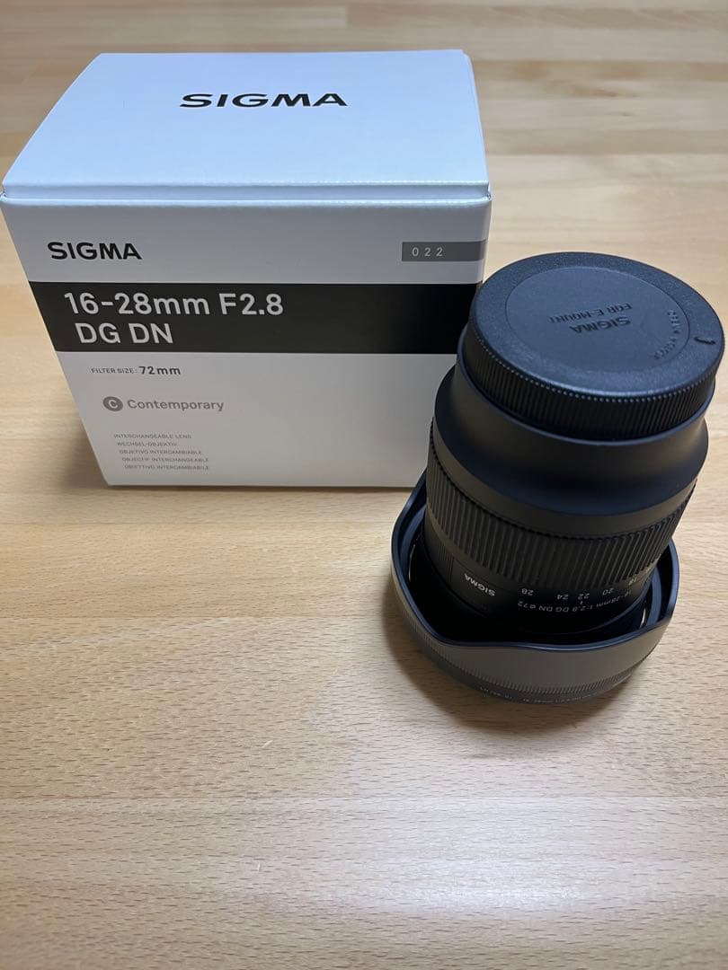 SIGMA 16-28mm F2.8 DG DN sony用Eマウント
