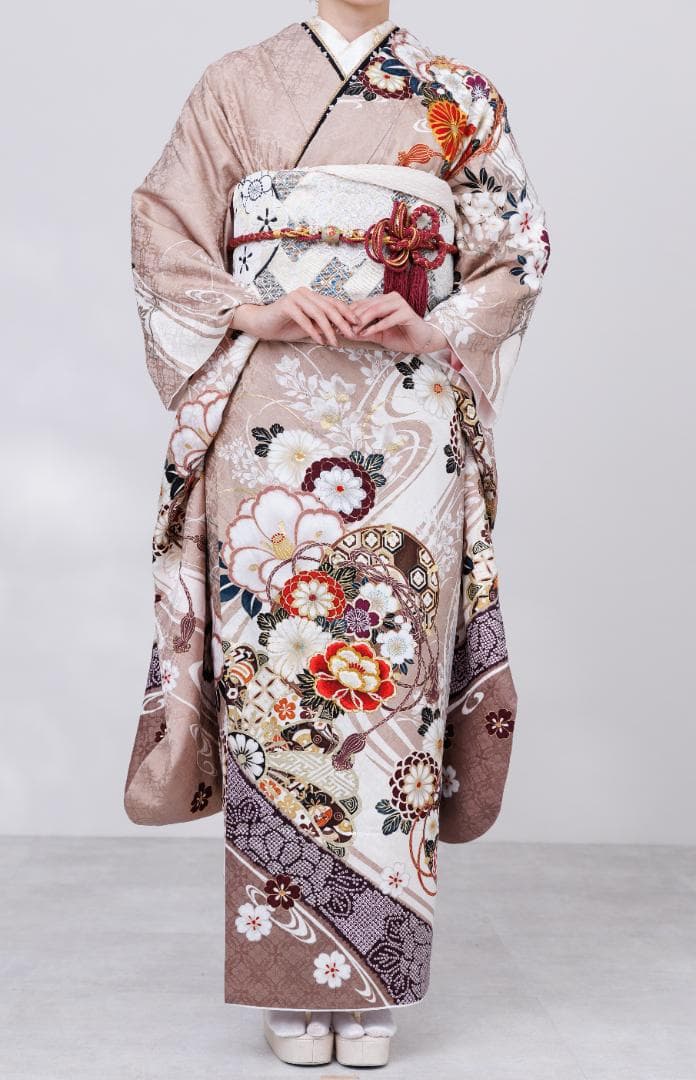 ばにらもち 取り置き中≪美品≫正絹　振袖9点フルセット【833】