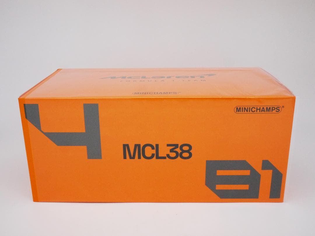 まるく1/18 マクラーレン MCL38 マイアミGP 初優勝 L.ノリス