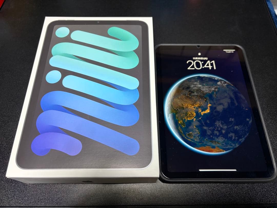 iPad mini 第7世代Wi-Fiモデル 128GB スペースグレイ　箱付き