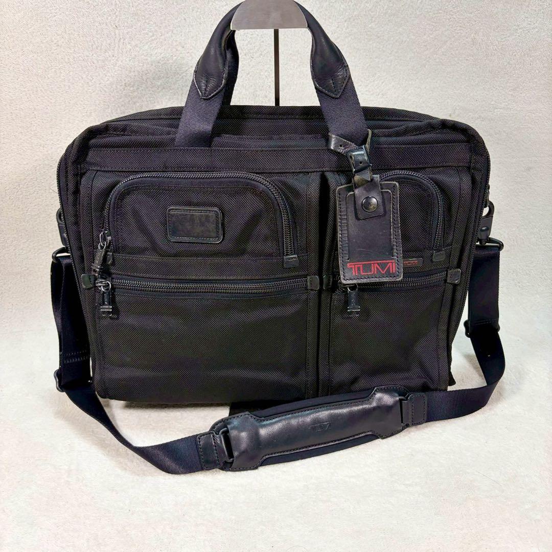【美品✨】トゥミ　TUMI ビジネスバッグ　3way 2層　黒26114DH