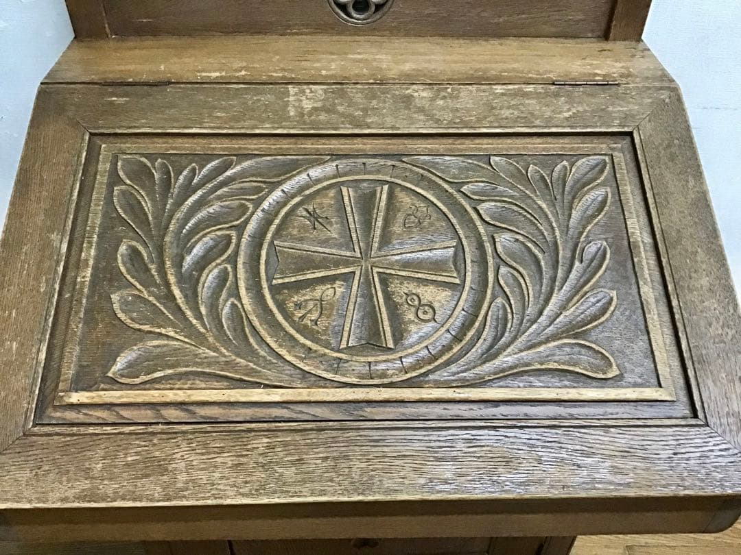 管80☆イギリス製☆英国☆アンティーク☆ダベンポートデスク