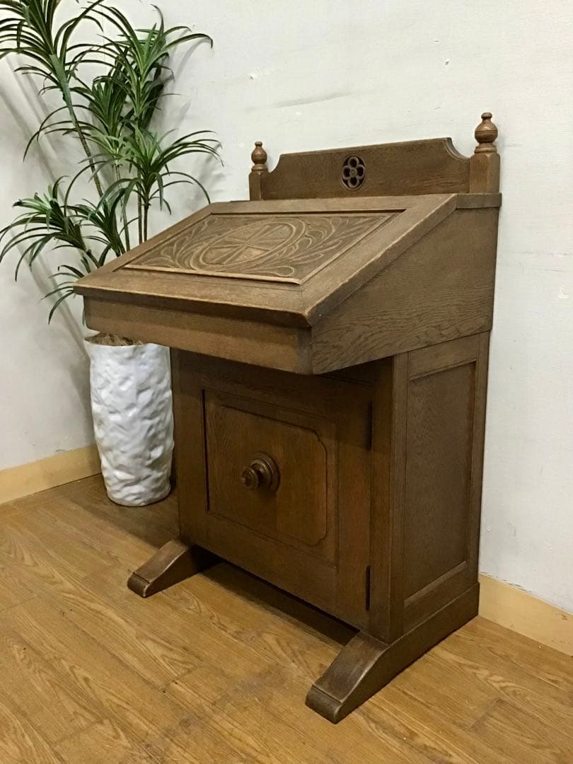 管80☆イギリス製☆英国☆アンティーク☆ダベンポートデスク