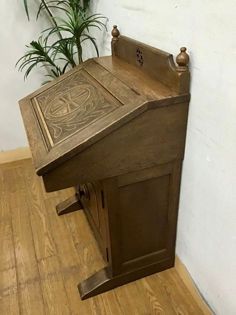 管80☆イギリス製☆英国☆アンティーク☆ダベンポートデスク