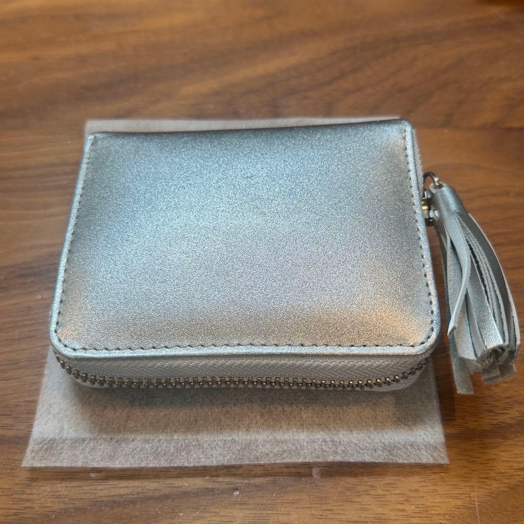 【未使用•箱あり】percheペルケ シルバーウォレット