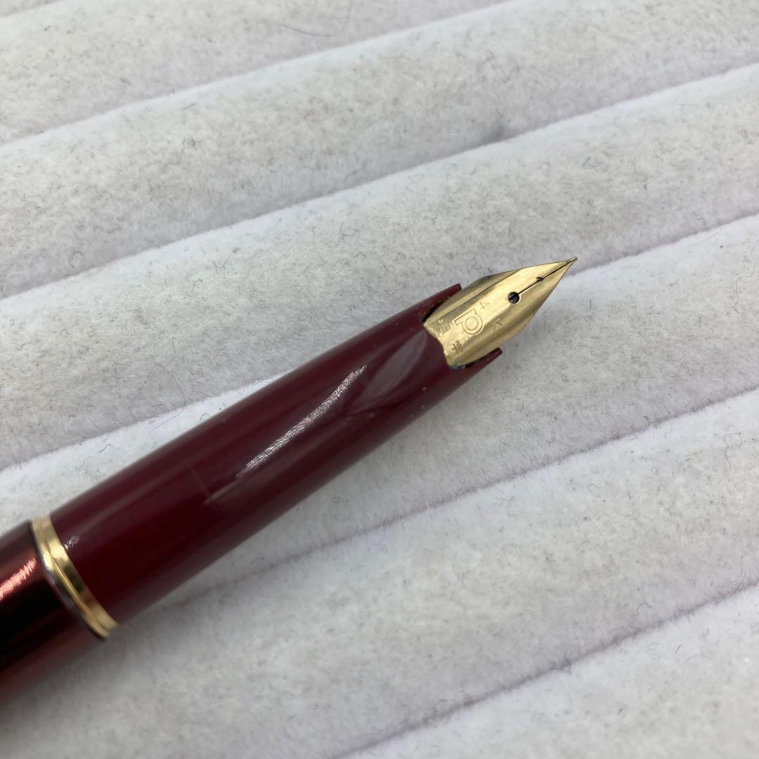 【6053】PARKER プラチナBonito 万年筆セット　ペン先14K