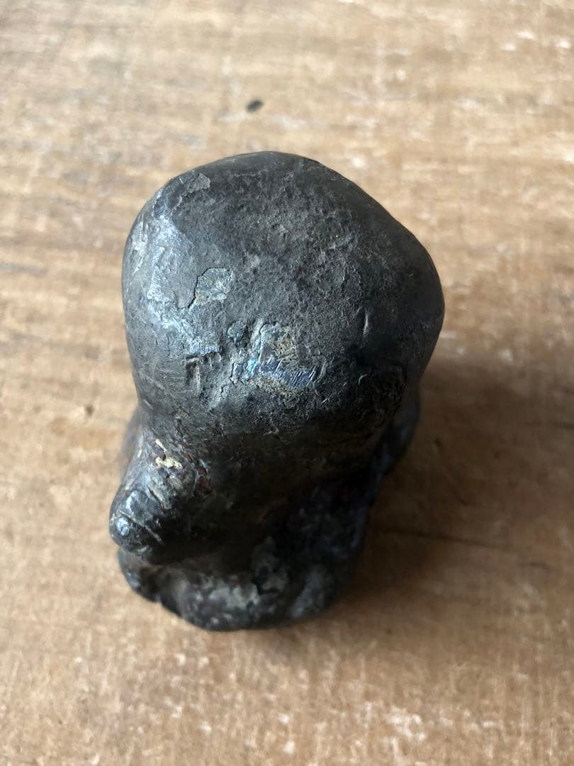 家の神さま　古民藝　金属製　福助　民衆仏