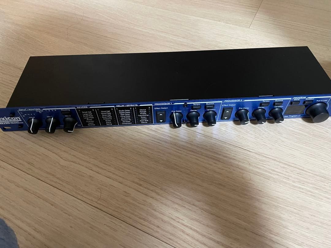 Lexicon MX200 reverb　※ACケーブル無し※通電確認のみ
