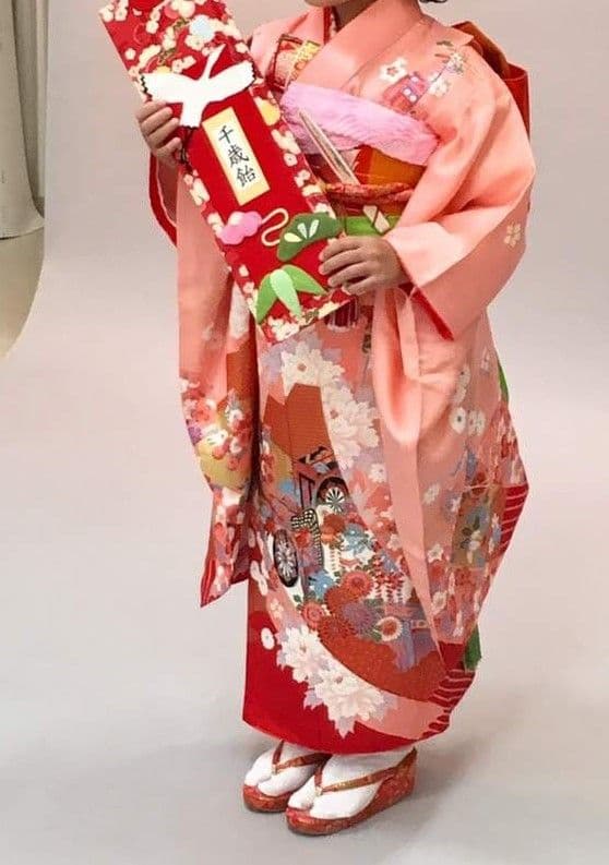 七五三7歳女の子祝い着セット