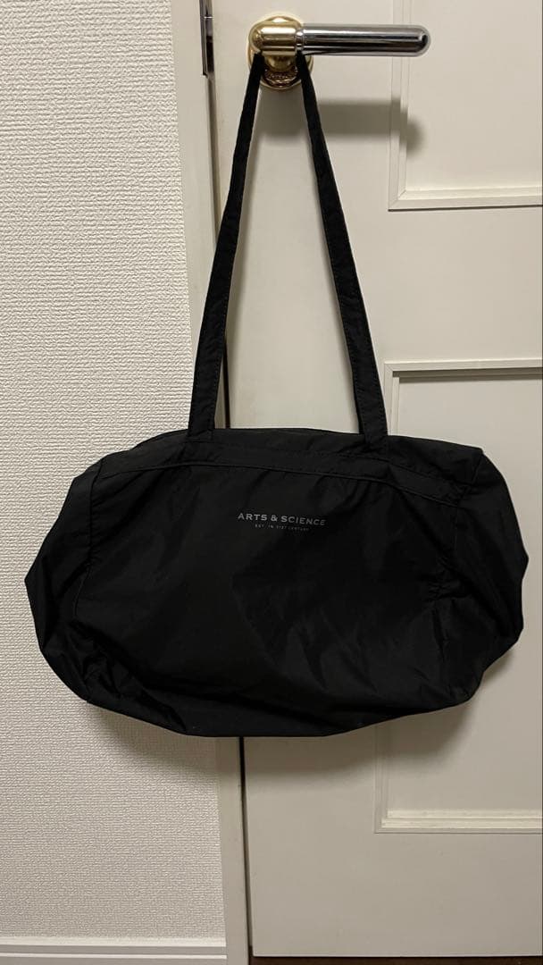 アーツアンドサイエンス POCKTABLE BOSTON BAG BLACK