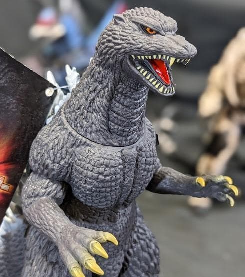 FWゴジラ・ガイガン・モンスターX（バンダイ）タグ付ソフビフィギュア３体セット